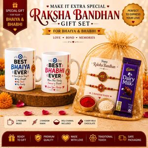 Raksha Bandhan Gift Set for Bhaiya & Bhabhi