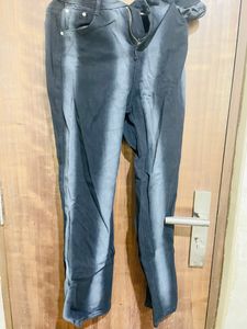 Black Straight Fit Jeans