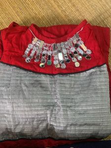 Red Gown Kurta