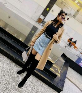 Long Knee Length Coat Brown Overcoat Urbanic Dupe