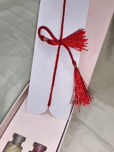 Designer silver  Swastik Rakhi with Stones