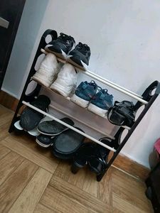 Portable Plastic Shoe Rack