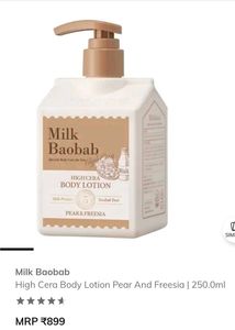 Milk Baobab Body Lotion - Pear & Freesia