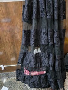 Elegant Black Lace Dress