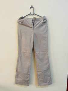 Classic Beige Flare Pants