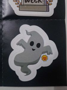 Chupa Chups Halloween Glow In Dark Stickers