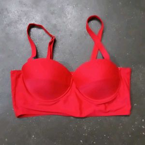 shein Red Bra and Panty Set