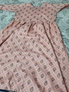Floral Print Midi Dress with Belt