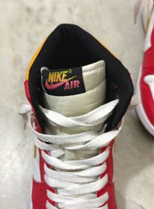 NIKE AIR JORDAN 1 HIGH FUSION RED UK 7 (41)