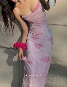 Pretty Pink Floral Slip Dress
