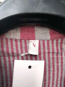 New with tag Striped Casual Long Sleeve Shirt