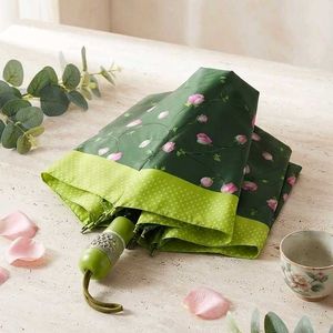 Stylish Floral Print Foldable Umbrella combo of 2