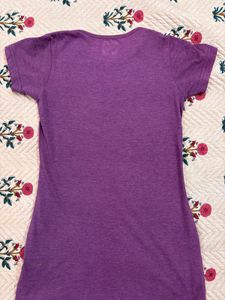 Purple Graphic T-Shirt