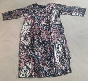 Paisley Print Kurta Set