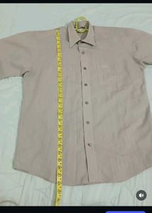 Men's Striped Button-Up Shirt