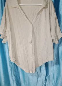 Casual Button-Down Top