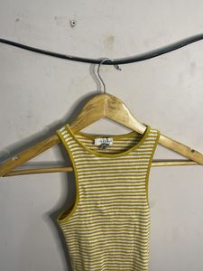 Ribbed Striped Tank Top