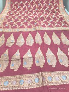 Vintage Banarasi Bandhej Saree