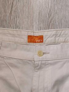 Ma6063 Parx white baggy jeans waist 36 inches