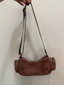 H&M Brown Shoulder Bag
