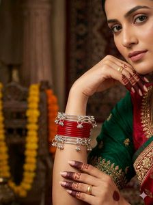 silver bangle 8 piece Bangles