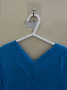 V-Neck Blue T-Shirt