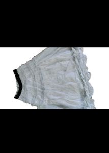 Stunning White &amp; Black Sequins Lehenga Choli