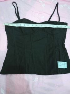 Chic Black Corset Top