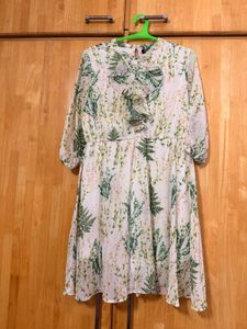 Sheath Dress with Floral Print