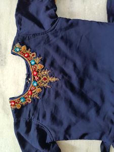Beautiful Blue Ethnic Gown