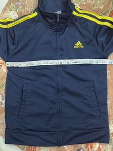 Adidas Navy &amp; Yellow Track Jacket
