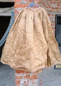 Golden Heavy Gher Skirt