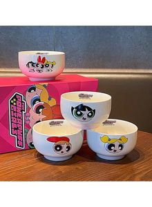 Powerpuff Girls Ceramic Bowls - Set of 4