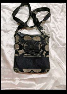 Coach Monogram Crossbody Bag