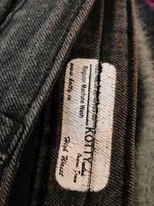 Gray Denim Jeans