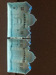 Blue Castle Toy Set