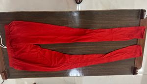 Red churidar legging