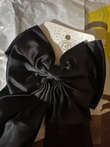Satin Bow Hair Clips - Set of 3