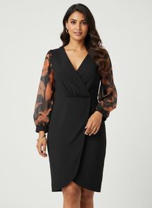 Elegant Black Sheath Dress