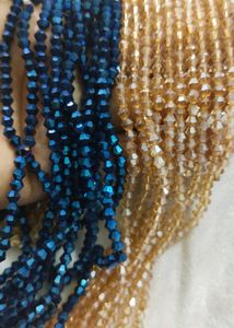 20 Crystal Beads 4 Mm String