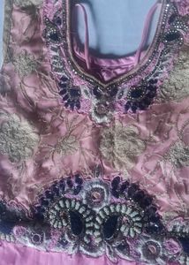 Beautiful Pink Ethnic Gown