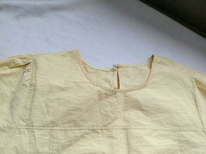 Light Yellow Ethnic Kurta