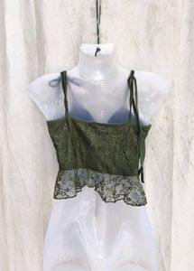 Lace Tie-Up Camisole Top
