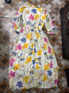 Chic Floral Print Maxi Dress