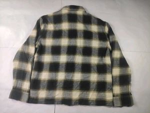 Men's Plaid Flannel Shirt Jacket