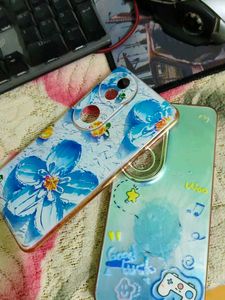 vivo v50 5g Cute Floral &amp; Cartoon Phone Case Set