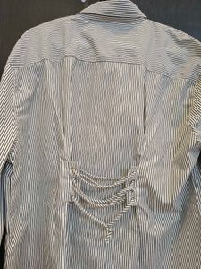 NOUN(Westside)classic Striped Button-Up Shirt