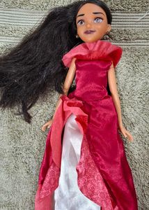 Beautiful Disney Doll with Red Gown