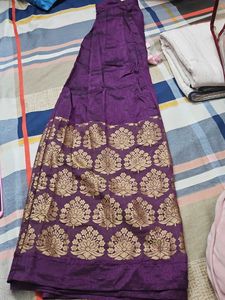 Purple Ethnic Skirt