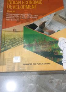 Indian Economic Development Class XII Book